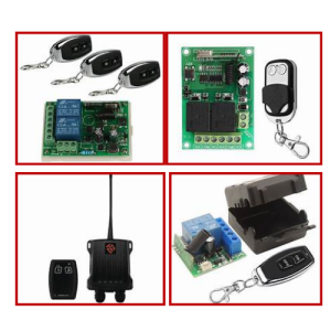 2-Channel Receiver - 433MHz Remote Control